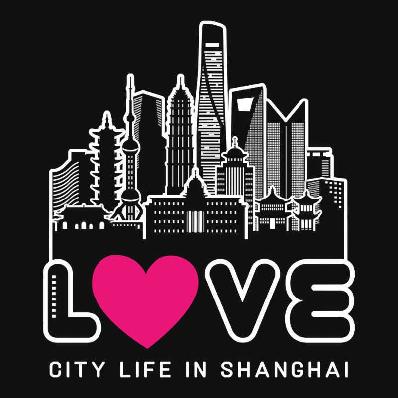 Love City Life In Shanghai Baby Bibs by seifertmurryq3jmxs | Artistshot