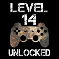 Level 14 Unlocked Boys 14th Birthday 14 Year Old Gamer Zipper Hoodie | Artistshot