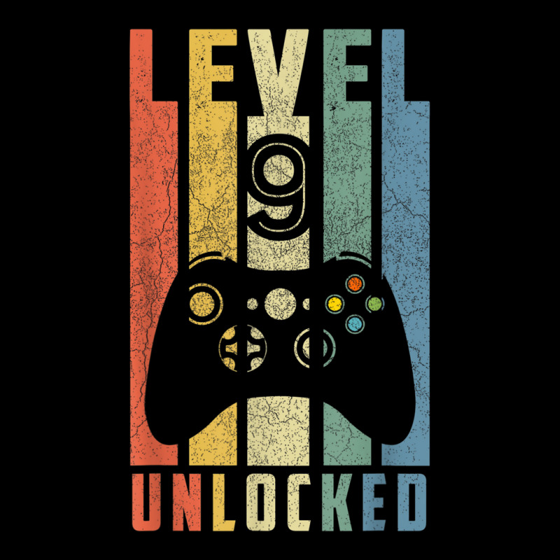 Level 9 Unlocked Tshirt 9th Video Gamer Birthday Boy Gifts Long Sleeve Shirts | Artistshot