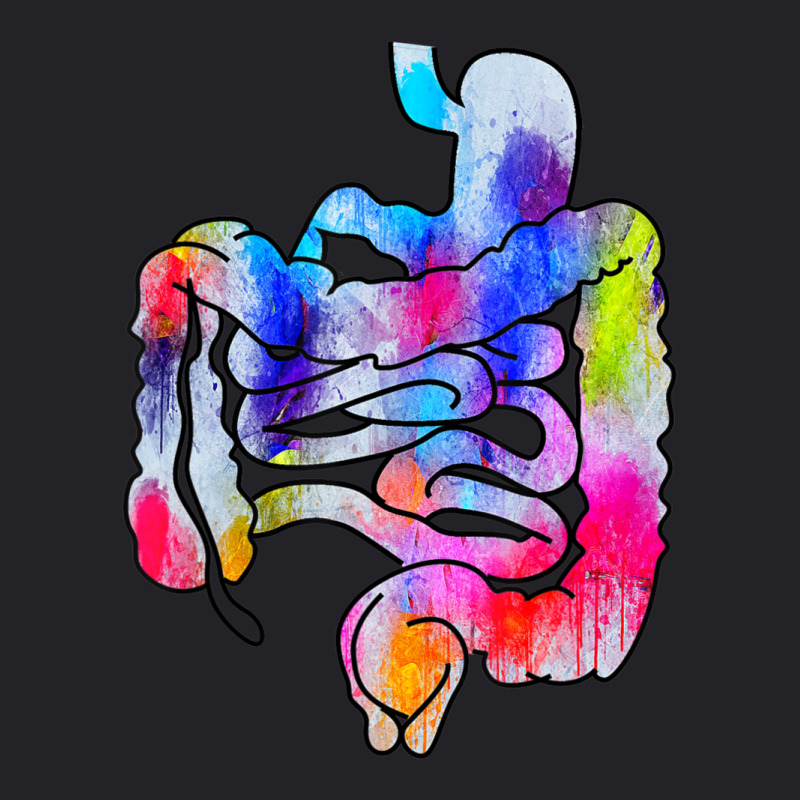 Digestive System Gastrointestinal Tract Watercolor Art Gifts Youth Tee by degreesgunner | Artistshot