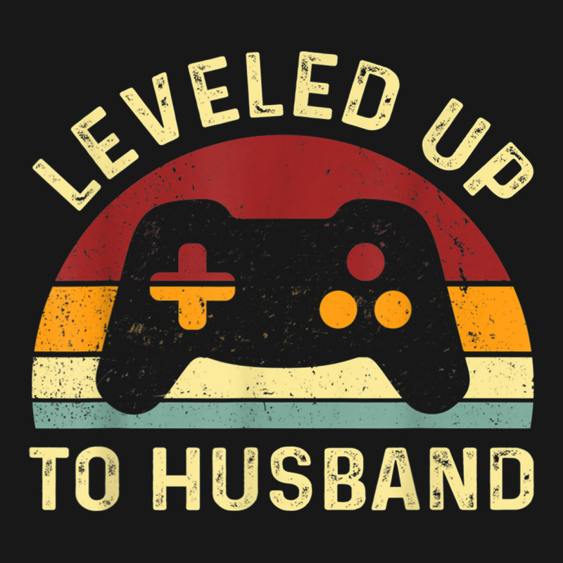 Leveled Up To Husband - Newlywed Groom - Just Married Couple Flannel Shirt | Artistshot