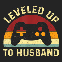 Leveled Up To Husband - Newlywed Groom - Just Married Couple 3/4 Sleeve Shirt | Artistshot