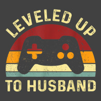 Leveled Up To Husband - Newlywed Groom - Just Married Couple Vintage T-shirt | Artistshot