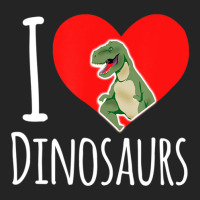 Dinosaur I Love Dinosaurs T-rex 3/4 Sleeve Shirt | Artistshot