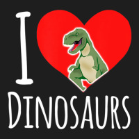 Dinosaur I Love Dinosaurs T-rex Classic T-shirt | Artistshot