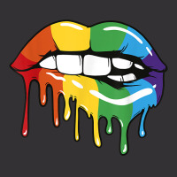 Lgbt Rainbow Lip Pro Gay Pride Month Lgbtq Vintage Hoodie | Artistshot