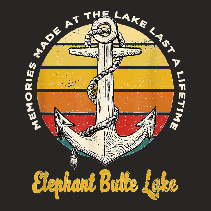 Memories At Elephant Butte Lake Last A Lifetime Camping Ladies Fitted T-Shirt by ISAIASSANTIAGO | Artistshot