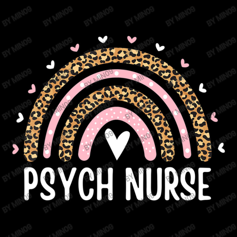 Psych Nurse Nursing Leopard Rainbow Psychiatric Nurse Women V-Neck Tee by Min09 | Artistshot