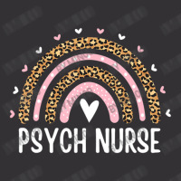 Psych Nurse Nursing Leopard Rainbow Psychiatric Nurse Women Vintage Hoodie | Artistshot