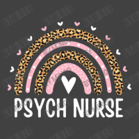 Psych Nurse Nursing Leopard Rainbow Psychiatric Nurse Women Vintage T-shirt | Artistshot