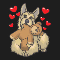 Berger Picard T  Shirt Berger Picard Dog With Hearts T  Shirt Classic T-shirt | Artistshot