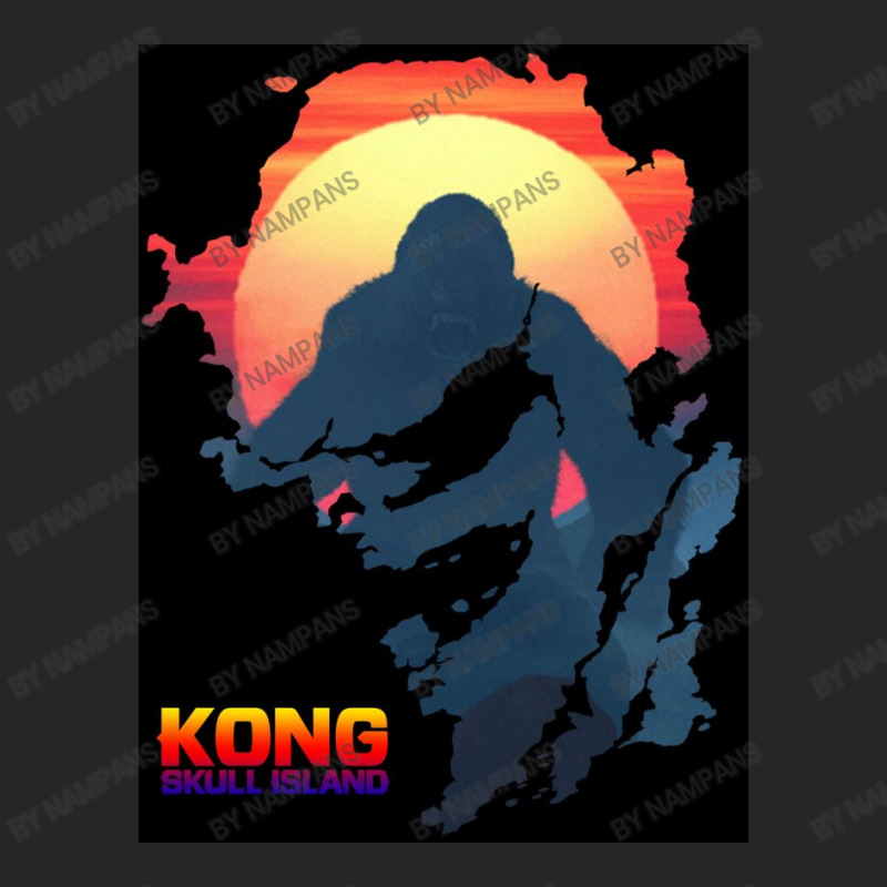 Kong Skull Island Ladies Fitted T-Shirt by nampans | Artistshot