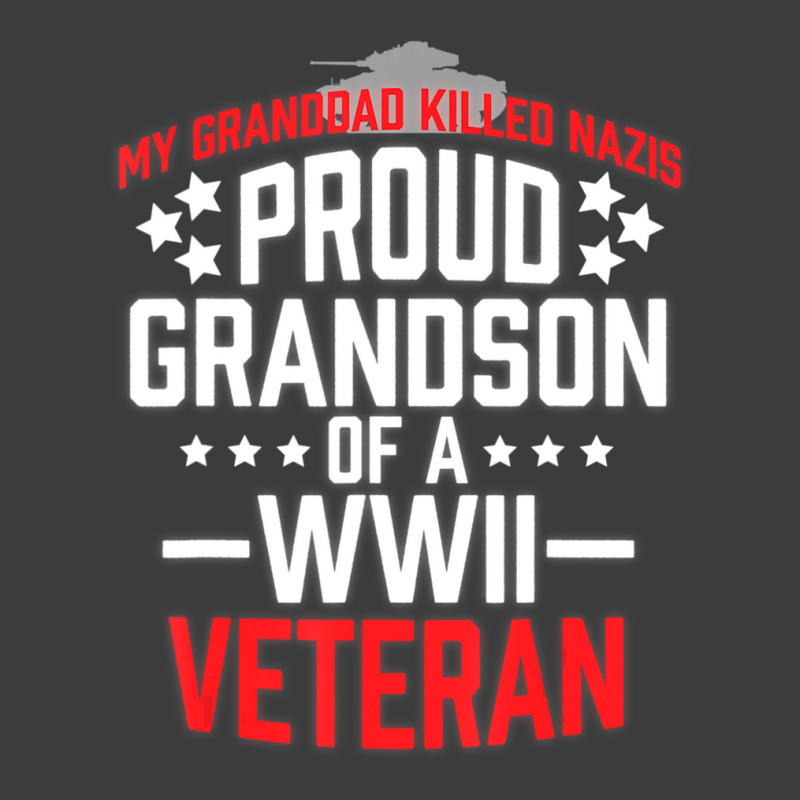 Proud Grandson Of A Wwii Veteran Military Men's Polo Shirt by yumgaugeteuda | Artistshot