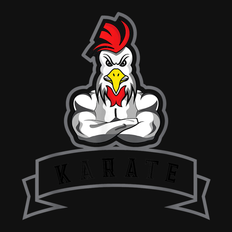 Strong Rooster Karate Martial Arts Fighter Graphic T-shirt by ColleenDChamplin | Artistshot