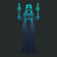 Blue Flame Goddess Hekate Women's Triblend Scoop T-shirt | Artistshot