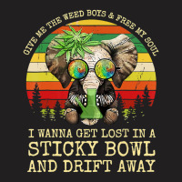 Cool Elephant Smoking Weed Bong Marijuana Cannabis Stoner T-shirt | Artistshot