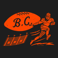 Vintage Football B.c. Lions Orange B.c. Wordmark Classic T-shirt | Artistshot