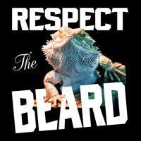 Respect The Beard Reptile Lizard Youth Kids Men Women Adjustable Cap | Artistshot