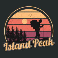 Island Peak Camping Women's Triblend Scoop T-shirt | Artistshot