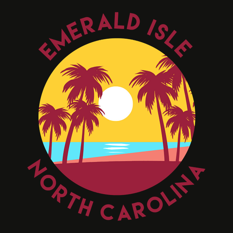 Emerald Isle, North Carolina Scorecard Crop Tee by bummercaught | Artistshot