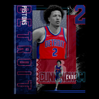 Cade Cunningham Basketball Paper Poster Pistons 2 Adjustable Cap | Artistshot