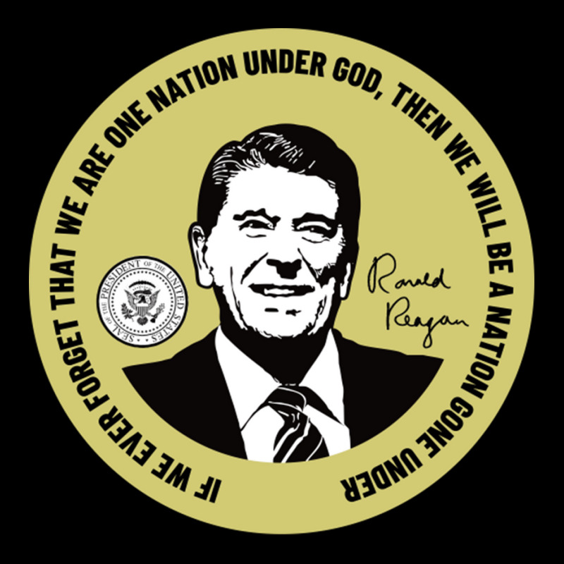 Ronald Reagan One Nation Under God Adjustable Cap by JanisIda | Artistshot