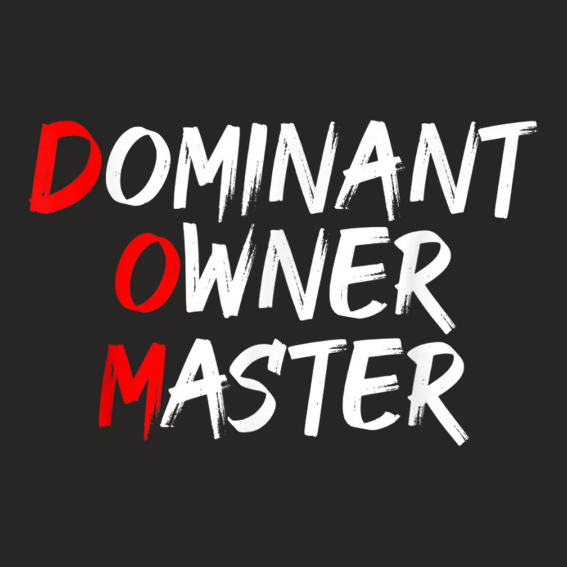 Dominant Owner Master  Secret Bdsm Sex Names Gift Ladies Fitted T-Shirt by AmandaGoodrich | Artistshot