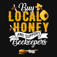 Buy Local Honey And Support Beekeepers License Plate | Artistshot