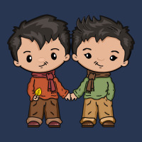 Cute Lgbtq Gay Latin Hispanic And Asian Fun Gay-bee Male Couple Ladies Denim Jacket | Artistshot