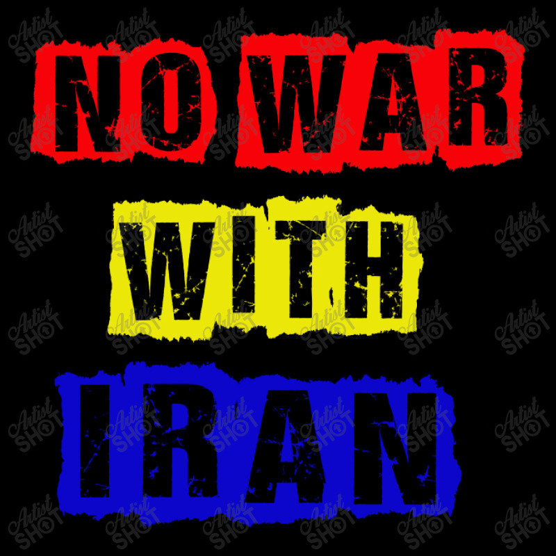 No War With Iran Fleece Short | Artistshot