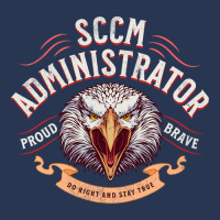 Sccm Administrator Proud And Brave Eagle Men Denim Jacket | Artistshot