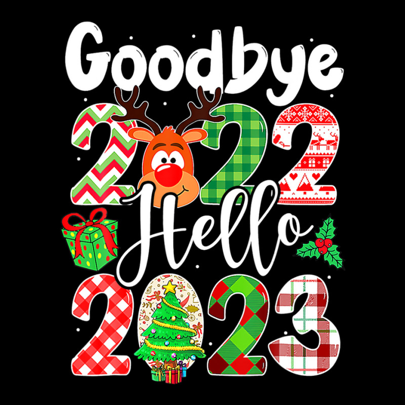 Goodbye 2022 Hello 2023 Happy New Year Christmas Funny Youth Zipper Hoodie | Artistshot