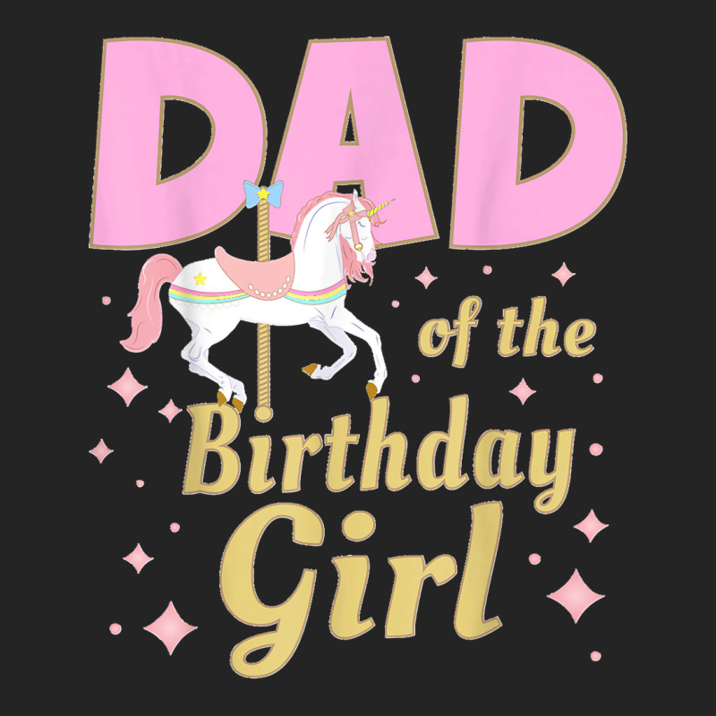 Mens Carousel Party Family Matching Dad 1st First Birthday Girl 3/4 Sleeve Shirt | Artistshot