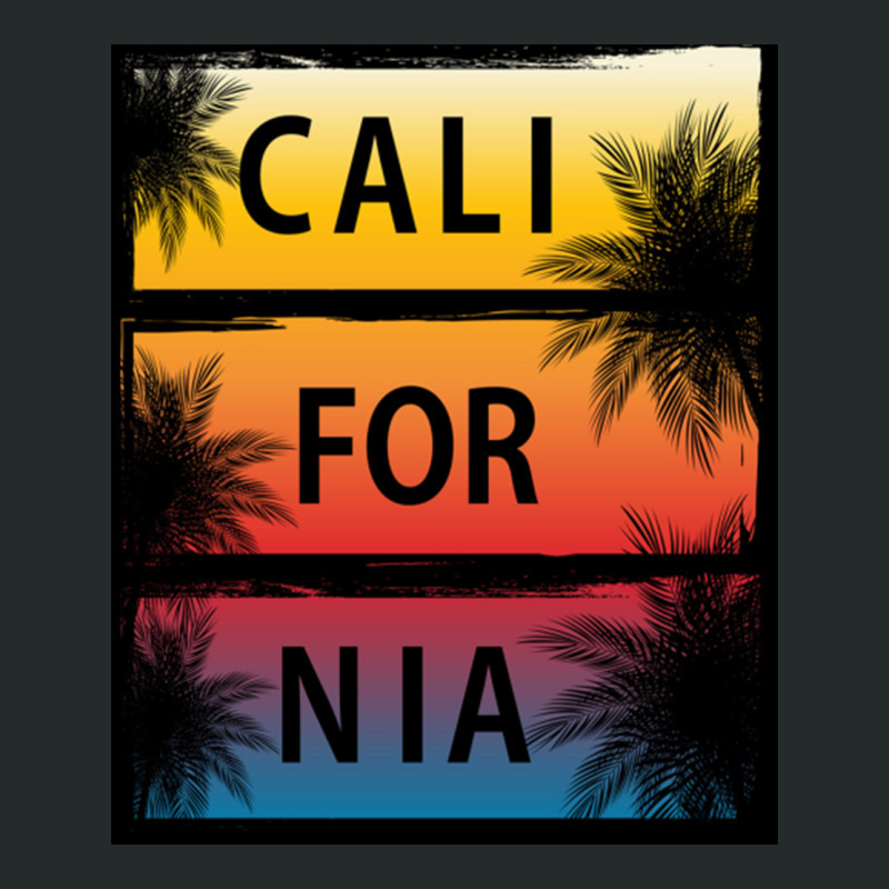 California Women's Triblend Scoop T-shirt by adwoaafredyy | Artistshot