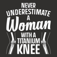 Funny Titanium Knee Surgery Design For Women Knee Recovery Champion Hoodie | Artistshot