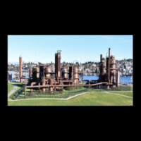 Gas Works Park Pocket T-shirt | Artistshot