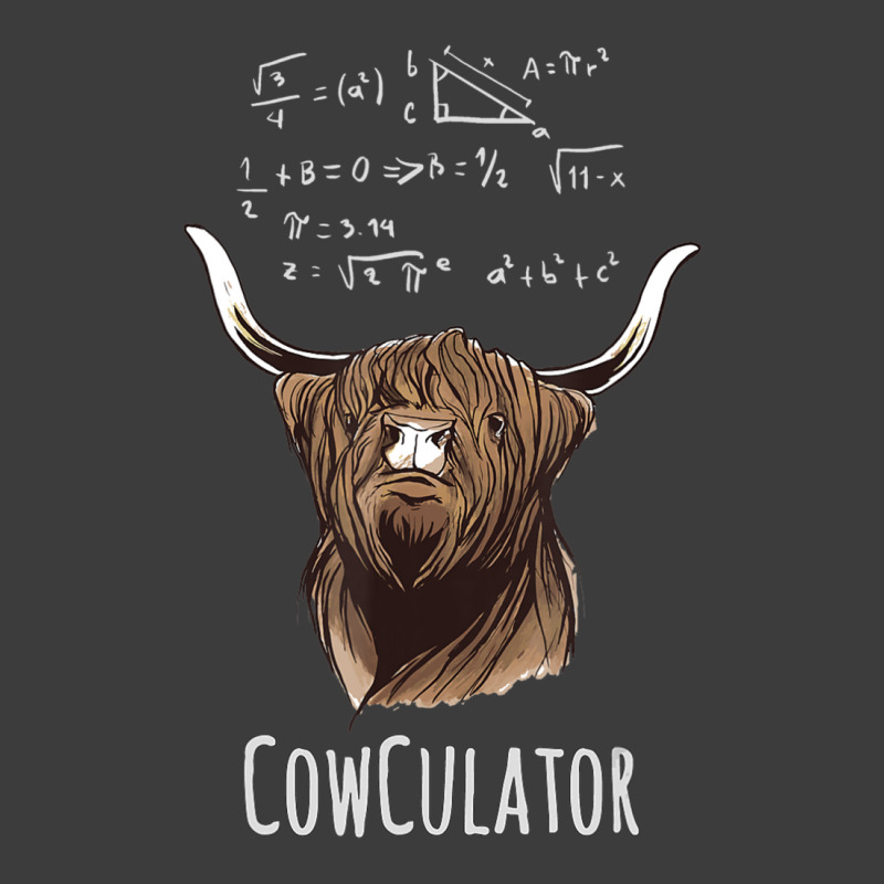 Scottisch Cow Cowculator Scottish Highland Cattle Men's Polo Shirt | Artistshot