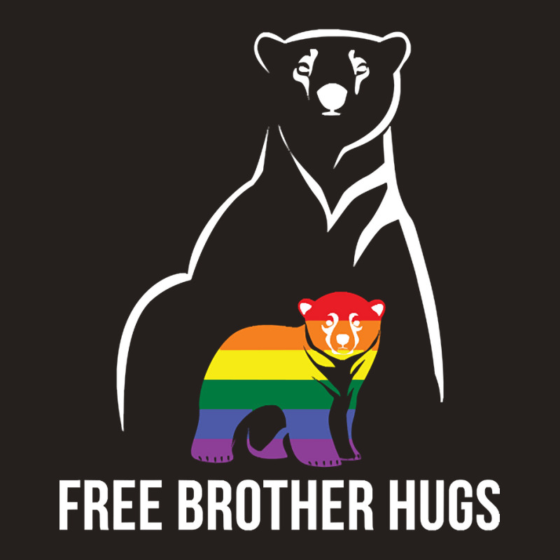 Free Brother Hugs Gay Pride Lgbt Rainbow Men Tank Top | Artistshot