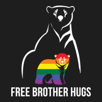 Free Brother Hugs Gay Pride Lgbt Rainbow Men Classic T-shirt | Artistshot