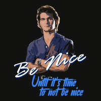 Be Nice Until It's Time To Not Be Nice Scorecard Crop Tee | Artistshot