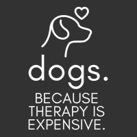 Dogs Because Therapy Is Expensive Funny Humorous-mcwpb Baby Bodysuit | Artistshot