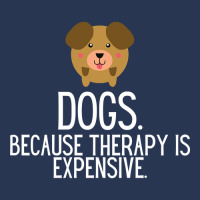 Dogs Because Therapy Is Expensive Funny Humorous-sl0t1 Ladies Denim Jacket | Artistshot