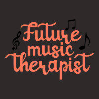 Future Music Therapist Typography Racerback Tank | Artistshot