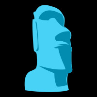 Blue Tiki Moai Easter Island Hawaiian Luau Gift Kids Cap | Artistshot