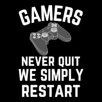 Gamers Never Quit We Simply Restart Men's Long Sleeve Pajama Set | Artistshot