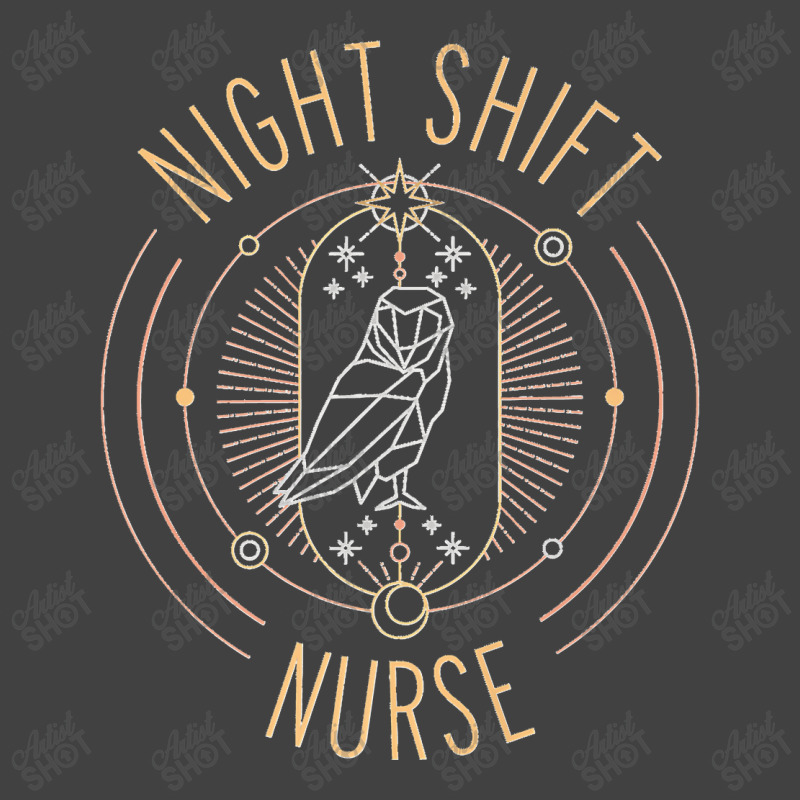 Night Shift Nurse Owl Premium Vintage T-shirt | Artistshot