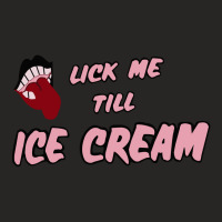 Lick Me Till Ice Cream Ladies Fitted T-shirt | Artistshot