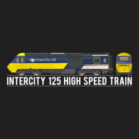 Intercity 125 High Speed Train British Rail Color Diagram Gift T-shirt | Artistshot