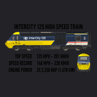 Intercity 125 High Speed Train British Rail Color Infographic Diagram Youth Tee | Artistshot