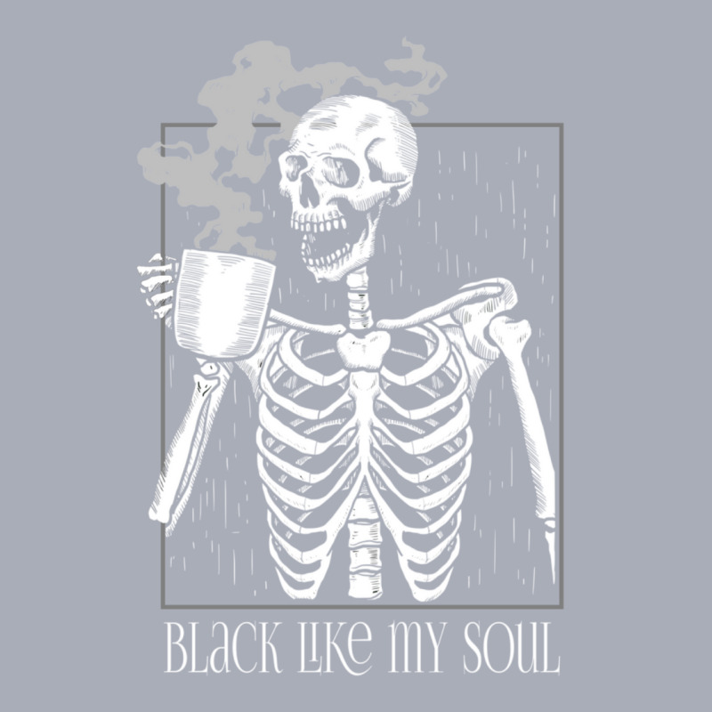 Black Like My Soul Skeleton Drinking Coffee Tank Dress by SoniaAlt | Artistshot